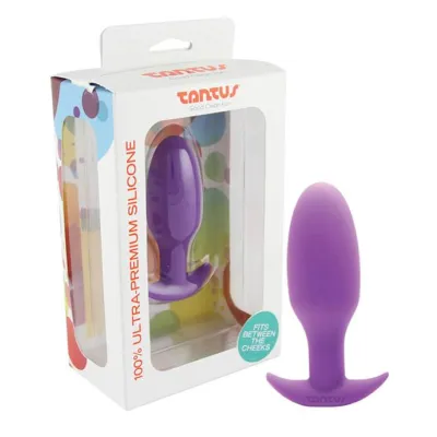 Tantus Ryder Butt Plug Purple Purple