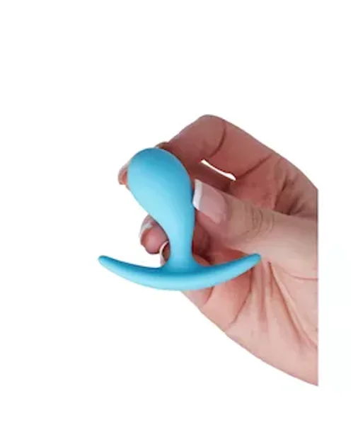 Share Satisfaction Small Curved Plug - Aqua — image 5 of 8