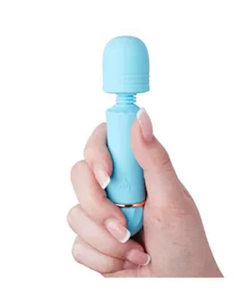 Share Satisfaction Flexi Head Mini Wand - Aqua — image 4 of 6
