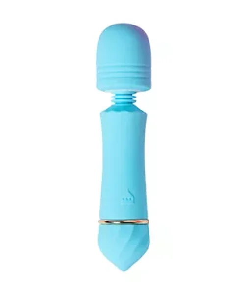 Share Satisfaction Flexi Head Mini Wand - Aqua — image 5 of 6