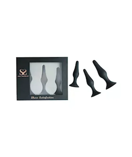 Share Satisfaction 3 Piece Plug Kit - Black - 5 Inch — image 9 of 12