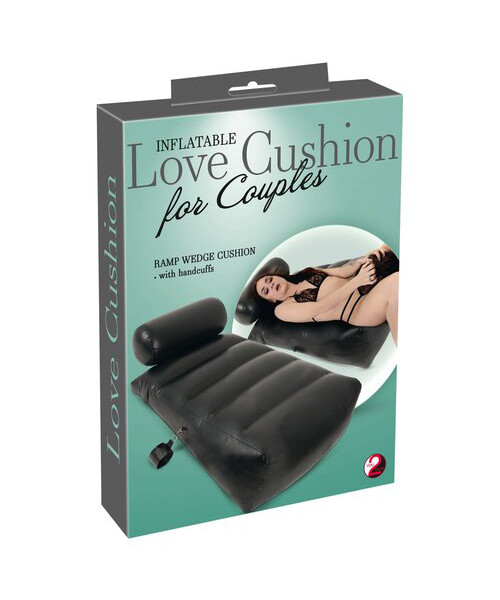 You2Toys Inflatable Ramp Sex Position Cushion With Handcuffs