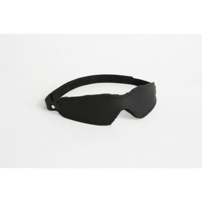 Fur Lined Blindfold S A X Leather