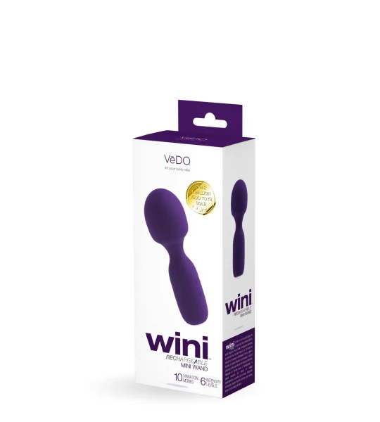 Wini Rechargeable Mini Wand - Purple — image 9 of 12