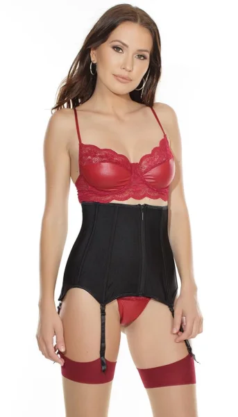 Lace Up Back Waist Cincher