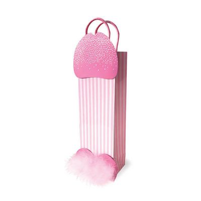3D Sparkling Penis Gift Bag Novelty Gift Bag
