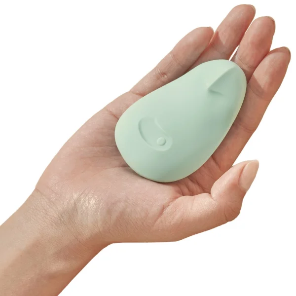 Dame Pom Flexible Palm Sized Vibrator - Jade Green