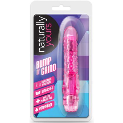 Naturally Yours Bump n Grind Pink 15 9 cm Vibrator