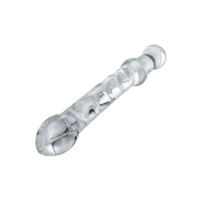 Prana Glass Thrusting Wand Clear 8 5 Inch