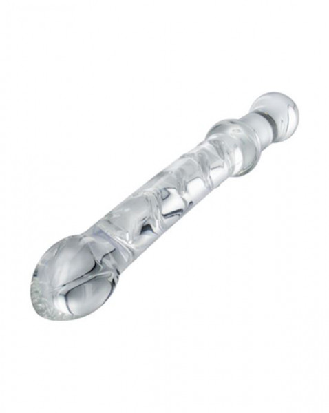 Prana Glass Thrusting Wand - Clear - 8.5 Inch