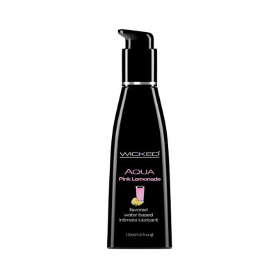Wicked Aqua Pink Lemonade Flavored Lubricant 4oz