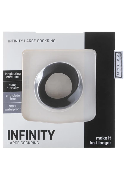 Infinity Large Cockring - Black