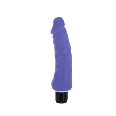 Excellent Power True Feel 6 5 Inch Dual Density Realistic Curve Dildo Vibrator