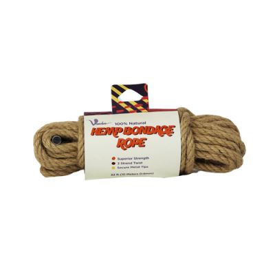 100 Natural Hemp Bondage Rope 10 Meter
