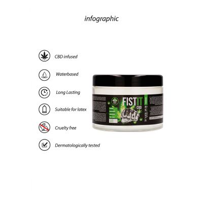 CBD Fist It 500ml Best Sex Lubricant For Dryness