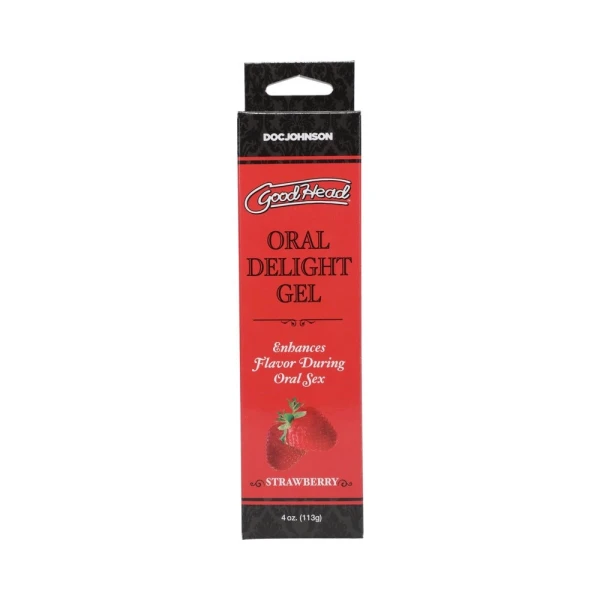 GoodHead Oral Delight Gel Sweet Strawberry 4oz