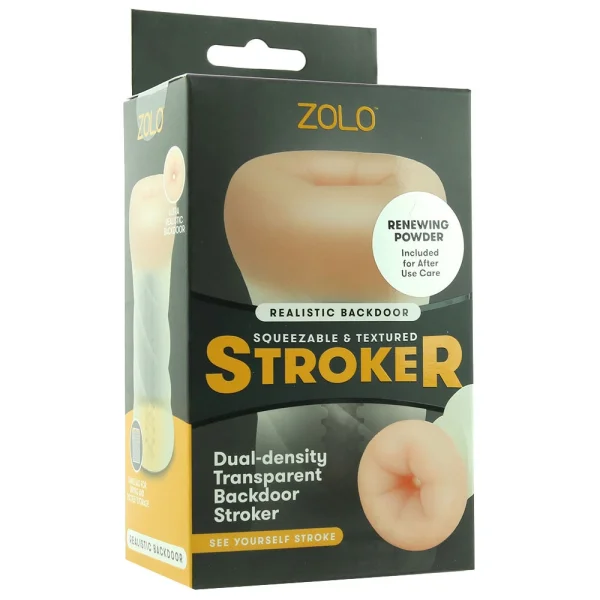 ZOLO Squeezable Backdoor Penis Masturbator