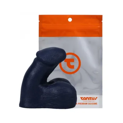 Realistic Dildos Tantus On The Go Silicone Packer Super Soft Sapphire
