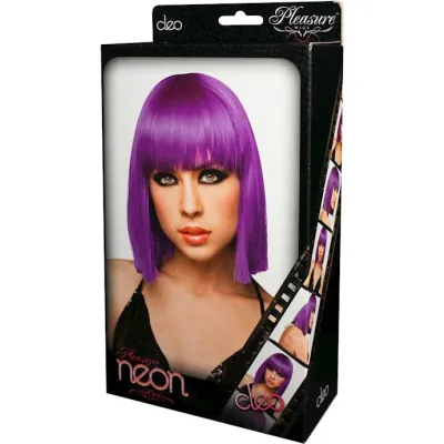 Cleo Wig Purple