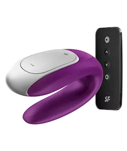 Satisfyer Double Fun - Violet - 3.7 Inch — image 8 of 14