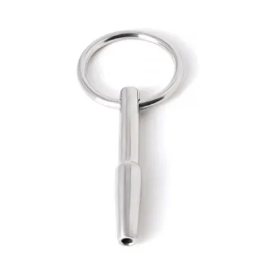 Oxy Cum thru Penis Plug Stainless Steel