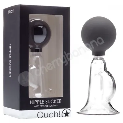 Ouch Black Nipple Sucker