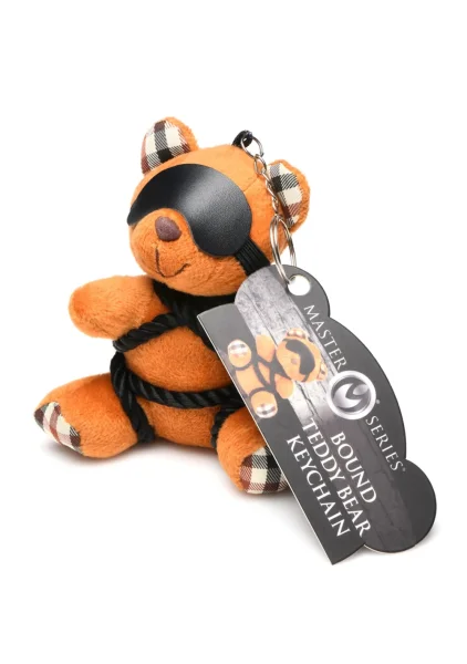 Rope Teddy Bear Keychain