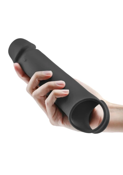 Renegade Brute Vibrating Silicone Penis Extender with Remote