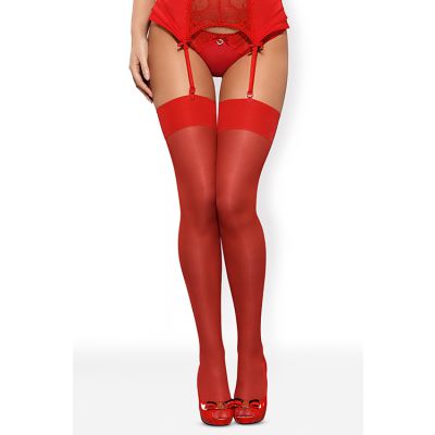 Heartina Sheer Thigh Highs By Obsessive