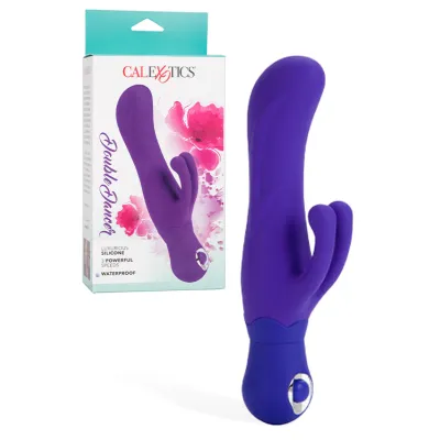 California Exotic Double Dancer Rabbit Vibrator with Clitoral Stimulator