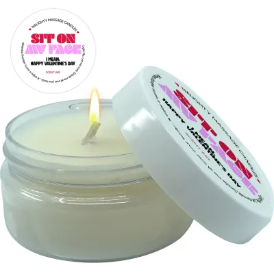 Kama Sutra Naughty Massage Candle Sit On My Face Scent 69 1 7 oz