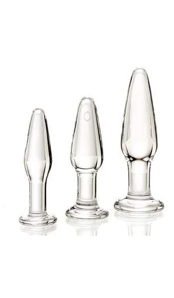 Adam & Eve Glass Anal Training Trio