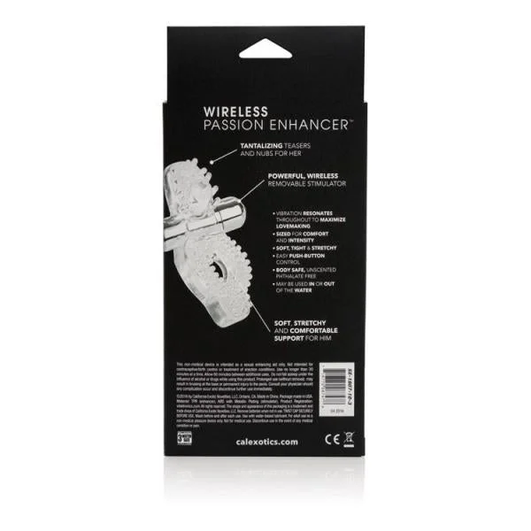 Wireless Passion Enhancer Clear Vibrating Cock Ring — image 4 of 8