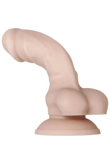 Real Supple Poseable 8.25" Silicone Dildo By Evolved Novelties - Vanilla