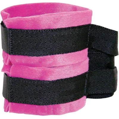 Sex And Mischief Kinky Pinky Cuffs And Tethers By Sportsheets Pink