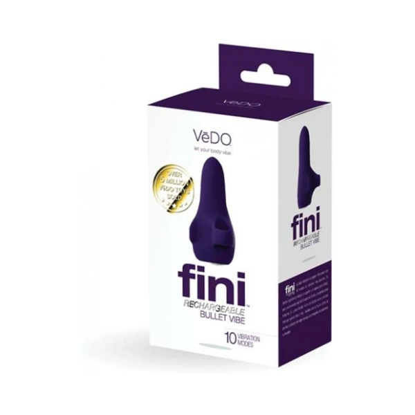 Bullets & Discreet: Vedo Fini Rechargeable Bullet Vibe Purple