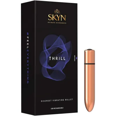 SKYN Thrill Discrete Vibrating Bullet Natural