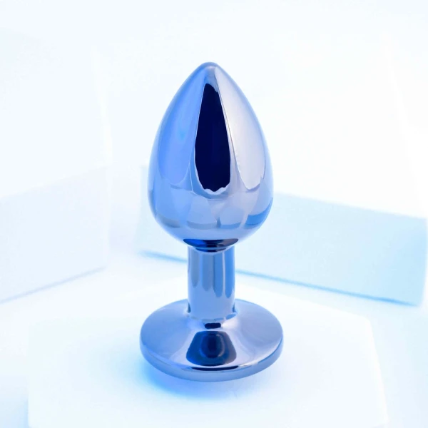 Playboy Pleasure Tux Aluminum Alloy Anal Plug - Small