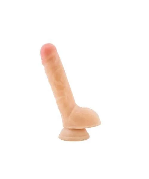 Au Naturel 9 Inch Sensa Feel Dildo - Beige