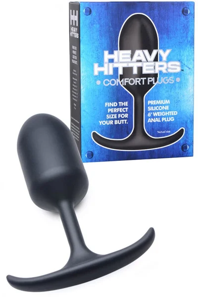 Heavy Hitters Premium Silicone Weighted Butt Plug - Large — image 3 of 4