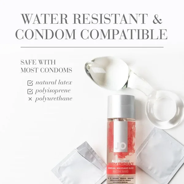 System Jo All-in-One Warming Massage Silicone-Based Lube | 1oz — image 15 of 17