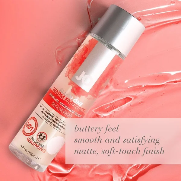 System Jo All-in-One Warming Massage Silicone-Based Lube | 1oz — image 14 of 17