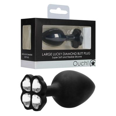 OUCH Large Lucky Diamond Butt Plug