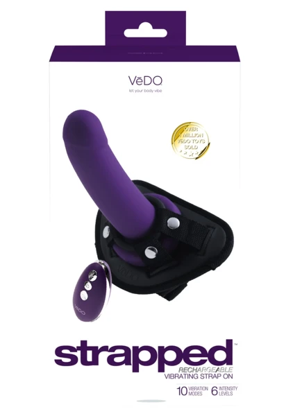Strapped Remote Strap-On Vibe Set