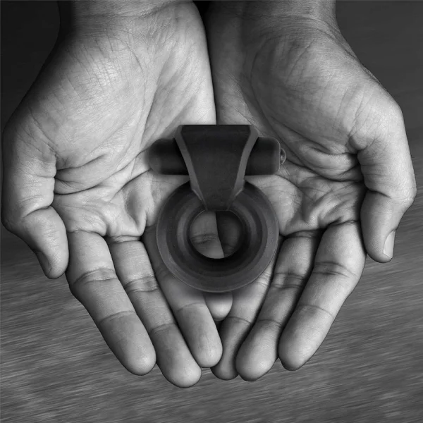 Velv'Or Rooster Travis Hard Silicone Vibrating Bullet Cock Ring — image 10 of 12