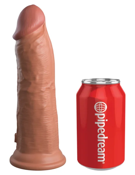 8'' Vibrating Dual Density Cock