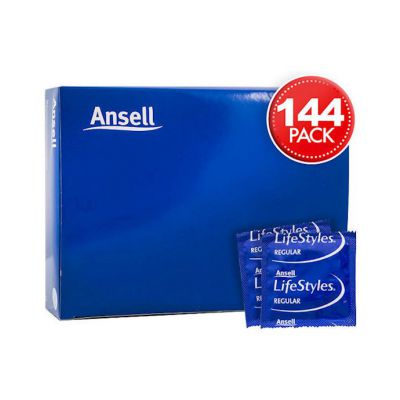 Ansell Lifestyles Regular 144 Pack Clear