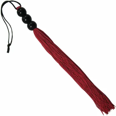 Sex Mischief 10 Silicone Whip by Sportsheets Red
