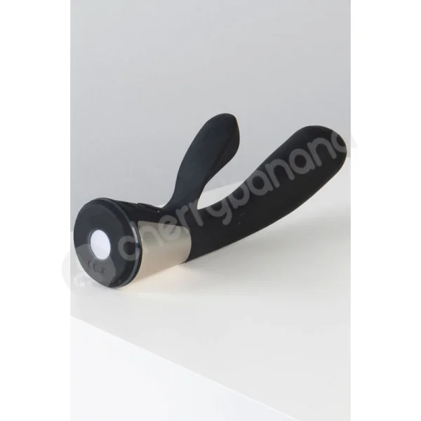 Kiiroo OhMiBod Black Fuse Interactive Rabbit Vibrator