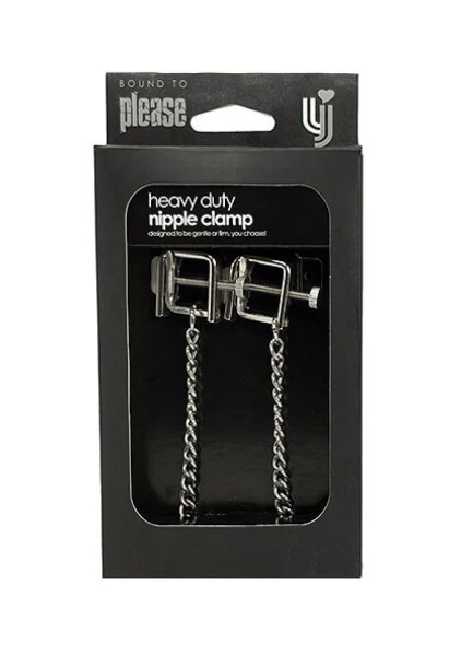 Sex & Mischief Chained Nipple Clamps by Sportsheets